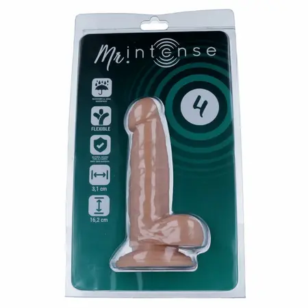 MR INTENSE Model 4 - Anatomical Silicone System, 16.2 cm, Natural Tone