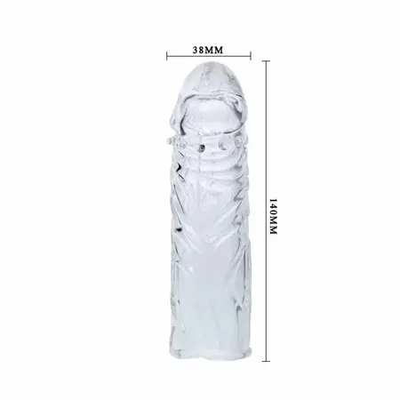 Baile Silicone Extension Sleeve Lilac 13 cm - Flexible Adaptable Cover