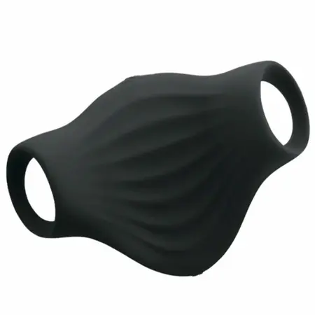 Rocks-Off Palm Crni Fleksibilni Intimni Uređaj, 10 Režima, USB, Vodootporan