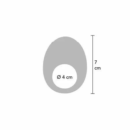 ToyJoy Luz Eclipse Light USB Punjivi Silikonski Prsten, 7 Režima, LED, Crni