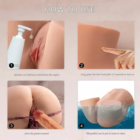XISE ETHEL Multi-Function Intimate Machine Thrust & Vibration TPE Skin