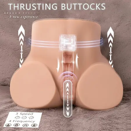 XISE ETHEL Multi-Function Intimate Machine Thrust & Vibration TPE Skin