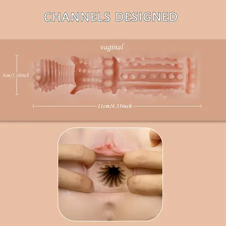XISE ETHEL Multi-Function Intimate Machine Thrust & Vibration TPE Skin