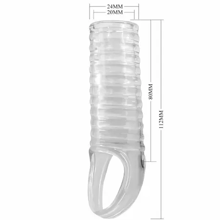 PRETTY LOVE Hartman Prozirni Produžni Navlaka TPR 13 cm