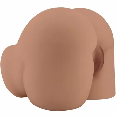 CRAZY BULL BM-009251Z Intimate Dual-Channel Anatomical Vibrating Model, Flesh Tone, Remote Controlled