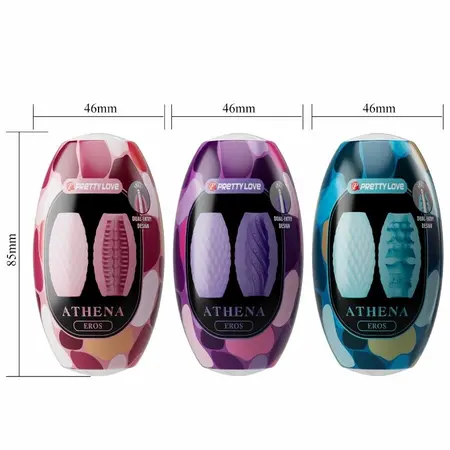 Pretty Love Athena Eros Pack 15 Textured Intimate Devices for Men