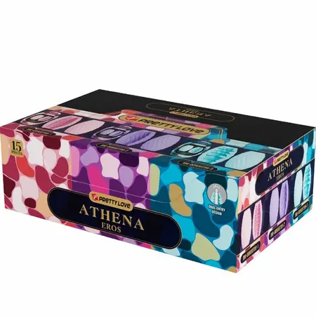 Pretty Love Athena Eros Pack 15 Textured Intimate Devices for Men