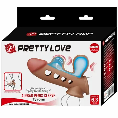 Pretty Love Tyronn Silikonski Produžni Navlaka sa Podesivim Vazdušnim Sistemom