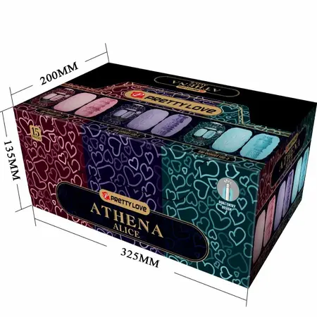 Pretty Love Athena Alice Set - 15-delni Kompaktni Intimni Sistem u Obliku Jajeta TPR