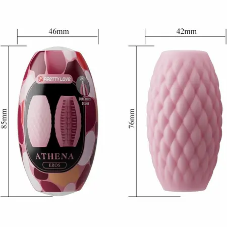 Pretty Love BM-00900T99-1 Athena Eros Silikonski Intimni Uređaj Ružičasti