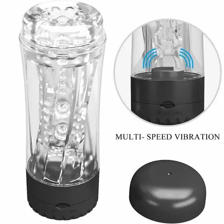Pretty Love Tamara Intimate Cup Multi-Speed Vibrating System Black