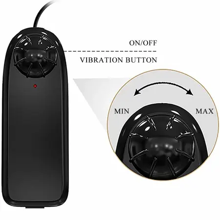 CRAZY BULL BM-009246Z-1 Intimate Dual-Entry Vibrating System Flesh Tone