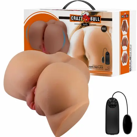CRAZY BULL BM-009245Z-1 Intimate Machine Dual-Channel Vibrating Flesh