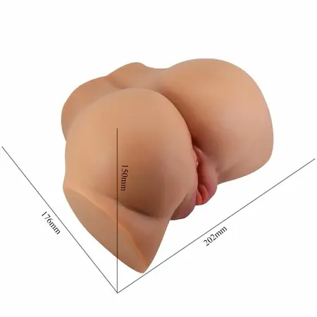 CRAZY BULL BM-009245Z-1 Intimate Machine Dual-Channel Vibrating Flesh