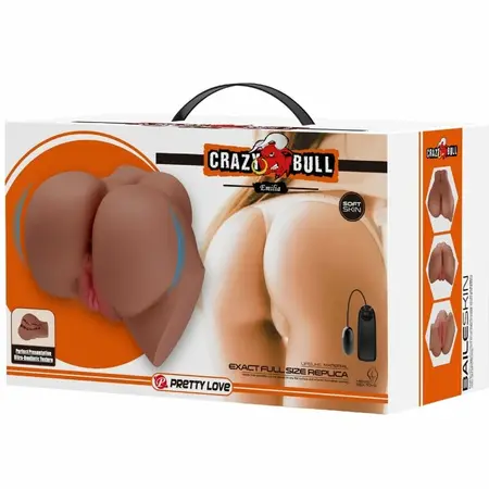 CRAZY BULL BM-009245Z-1 Intimate Machine Dual-Channel Vibrating Flesh