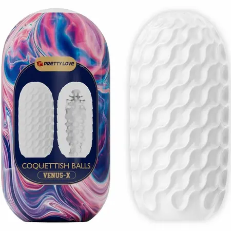 Pretty Love Venus X Silicone Intimate Sleeve White, Flexible Design