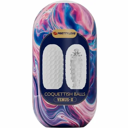 Pretty Love Venus X Silicone Intimate Sleeve White, Flexible Design