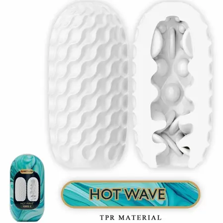 Pretty Love Hot Wave Silicone Intimate Device White Flexible Design