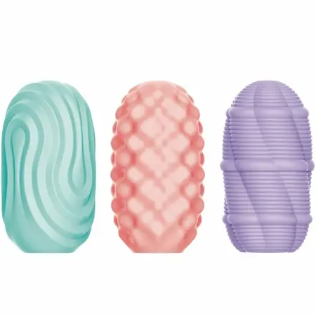 Pretty Love Cupid X 18 Set Intimnih Navlaka - 3 Teksture, 3 Boje, TPR