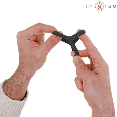 INTENSE Carson Dual Silicone Support Ring Black Ergonomic Model 4