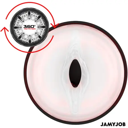 Jamyjob Storm Automatic Device 10 Modes Black-Red USB Waterproof