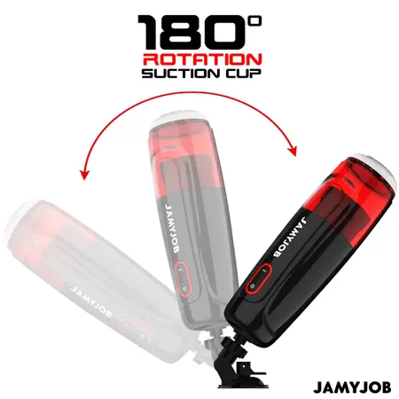 Jamyjob Storm Automatic Device 10 Modes Black-Red USB Waterproof