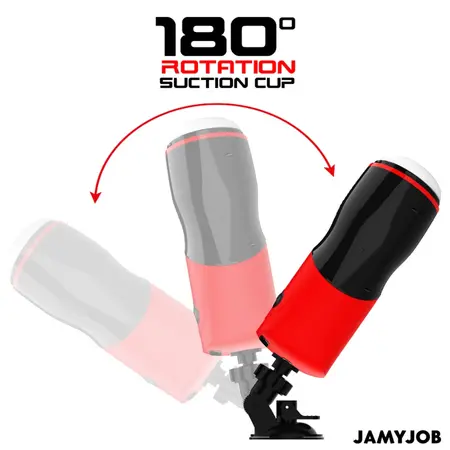 Jamyjob Xpeed Automatic Intimate Machine 5 Modes Sound Black-Red