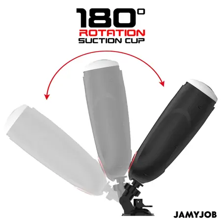 Jamyjob Gravity Automatska intimna mašina 5 modova USB Crno-Crvena