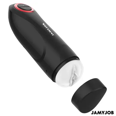 Jamyjob Gravity Automatska intimna mašina 5 modova USB Crno-Crvena