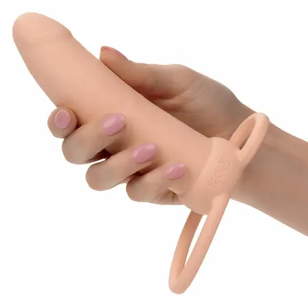 CalExotics Maxx Thick Dual Action intimna mašina 10 vibracija Flesh