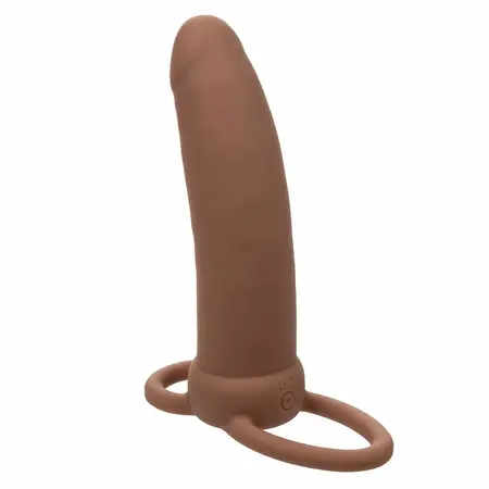 CalExotics Performance Maxx Thick Dual Vibrating Machine Brown 10 Modes
