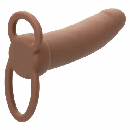 CalExotics Performance Maxx Thick Dual Vibrating Machine Brown 10 Modes