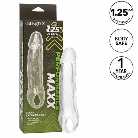 CalExotics Performance Maxx Extension 5.5'' Transparent Anatomical Model