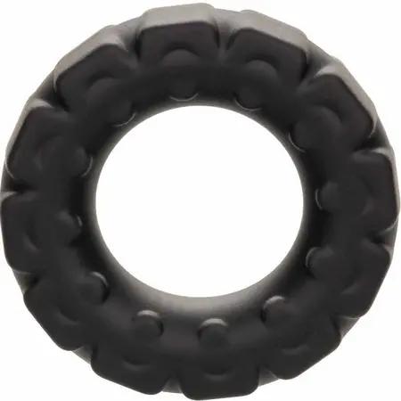 CalExotics Alpha Tečni silikonski Tread prsten Crni 2.5 cm Izdržljiv