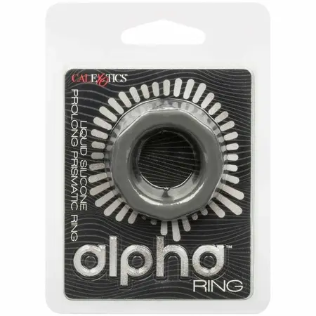CalExotics Alpha Prolong Silikonski prsten Sivi - Bešavni pojačivač udobnosti 2.5 cm