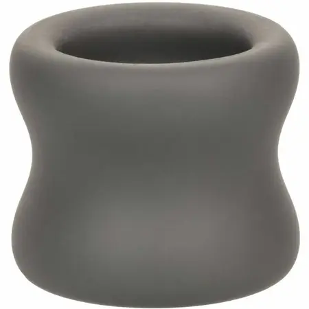 CalExotics Alpha Tečni silikonski crni anatomski potporni prsten 3.75 cm