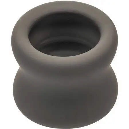 CalExotics Alpha Tečni silikonski crni anatomski potporni prsten 3.75 cm