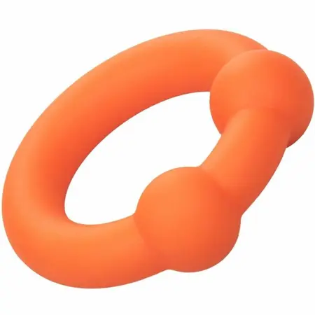 CalExotics Alpha Dual Support prsten Narandžasti - Fleksibilni tečni silikon, 3.75 cm