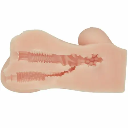 Crazy Bull Hannah Dual-Entry Intimate Machine with Textured Channels