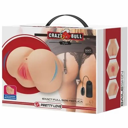 Crazy Bull Kylie Dual-Channel Intimate Machine with Vibration System
