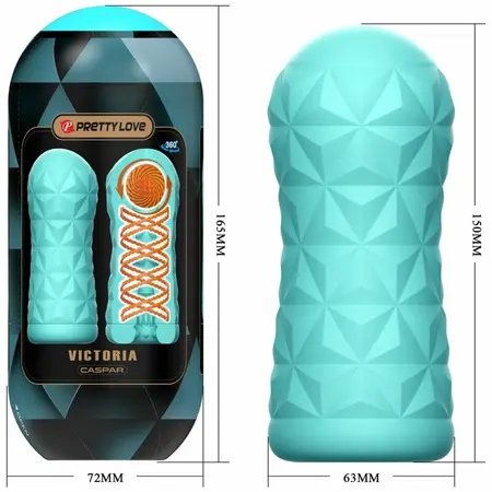 Pretty Love Victoria Caspar Intimni spiralni sistem Aqua Green TPR