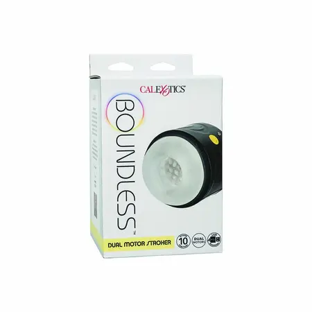 CalExotics Boundless Dual Motor Rechargeable Intimate Device, 10 Modes