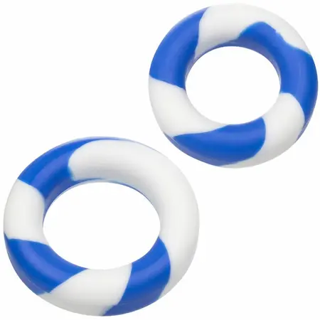 CalExotics Admiral Silikonski set prstenova 2-pack - Ergonomski sistem podrške