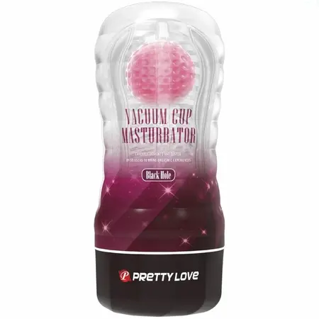 Pretty Love Pink Cup - Soft Textured Intimate Sleeve with Rolling System