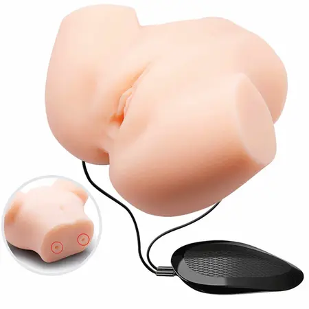 Crazy Bull Double Entry intimna mašina sa dual vibracionim sistemom 18cm