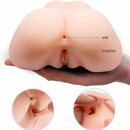 Crazy Bull Double Entry intimna mašina sa dual vibracionim sistemom 18cm
