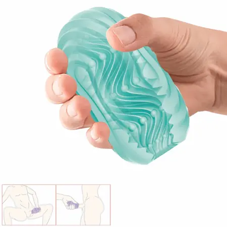 Pretty Love Twist Angel Cupid Egg Intimate Device, TPR, Compact Design