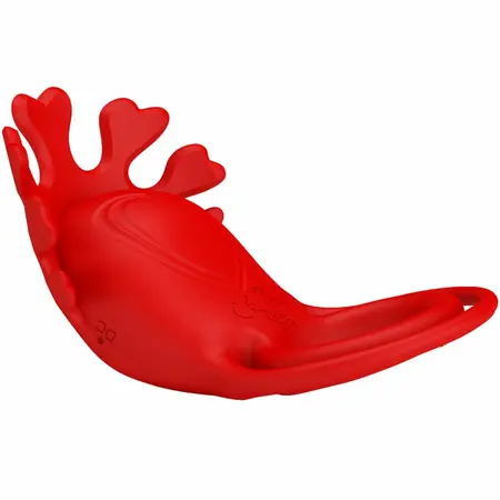 Pretty Love Ruben Silicone Ring 7-Mode Rechargeable Red 140x80mm