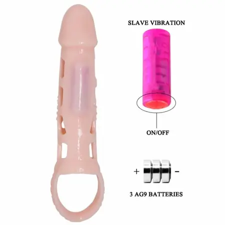 Pretty Love Harrison Extension Sleeve with Vibration & Adjustable Strap 13.5 cm
