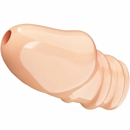 Pretty Love Jeremy Sleeve Anatomical TPR, Flesh, 90x50x45 mm